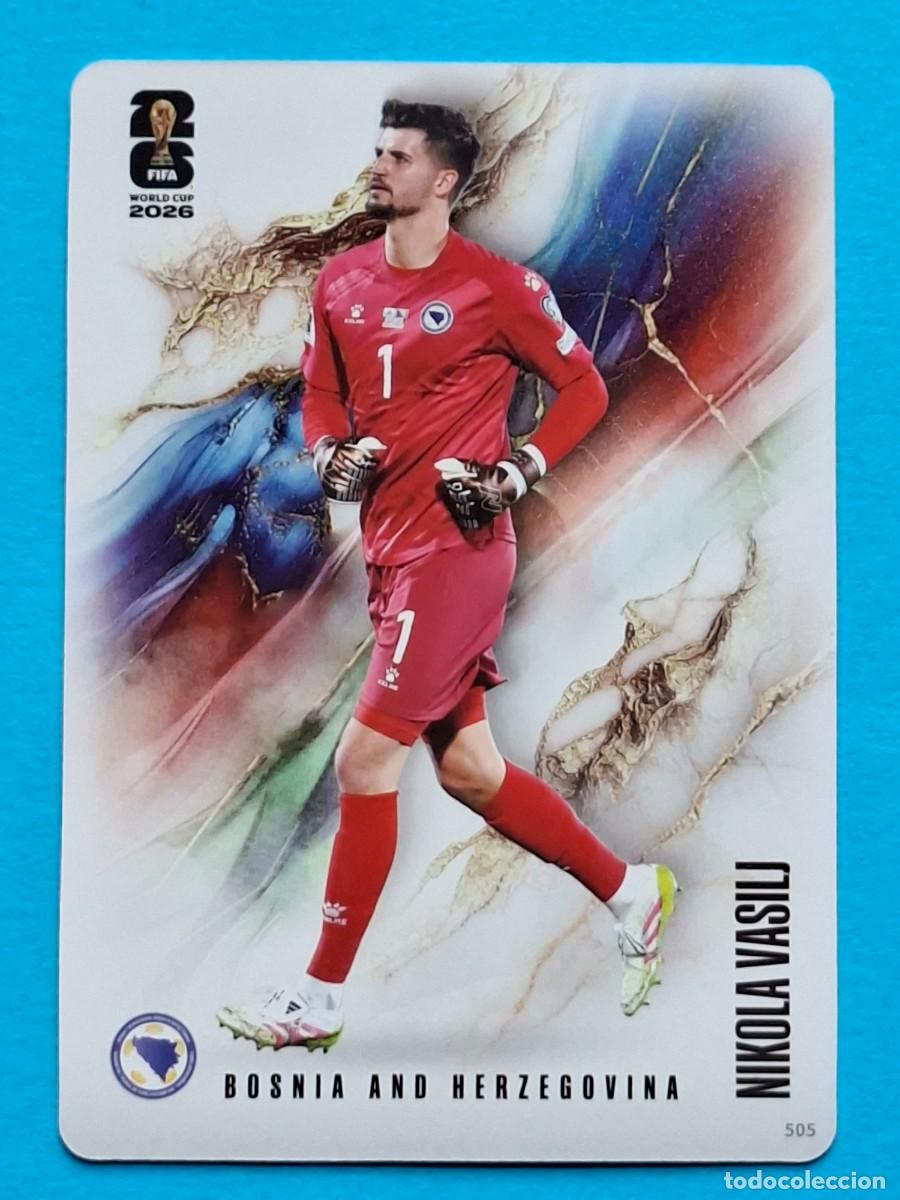 Cromos de f&uacute;tbol: Coalition #505 NIKOLA VASILJ (Bosnia and Herzegovina) - PANINI KAYOU (China) FIFA World Cup 2026