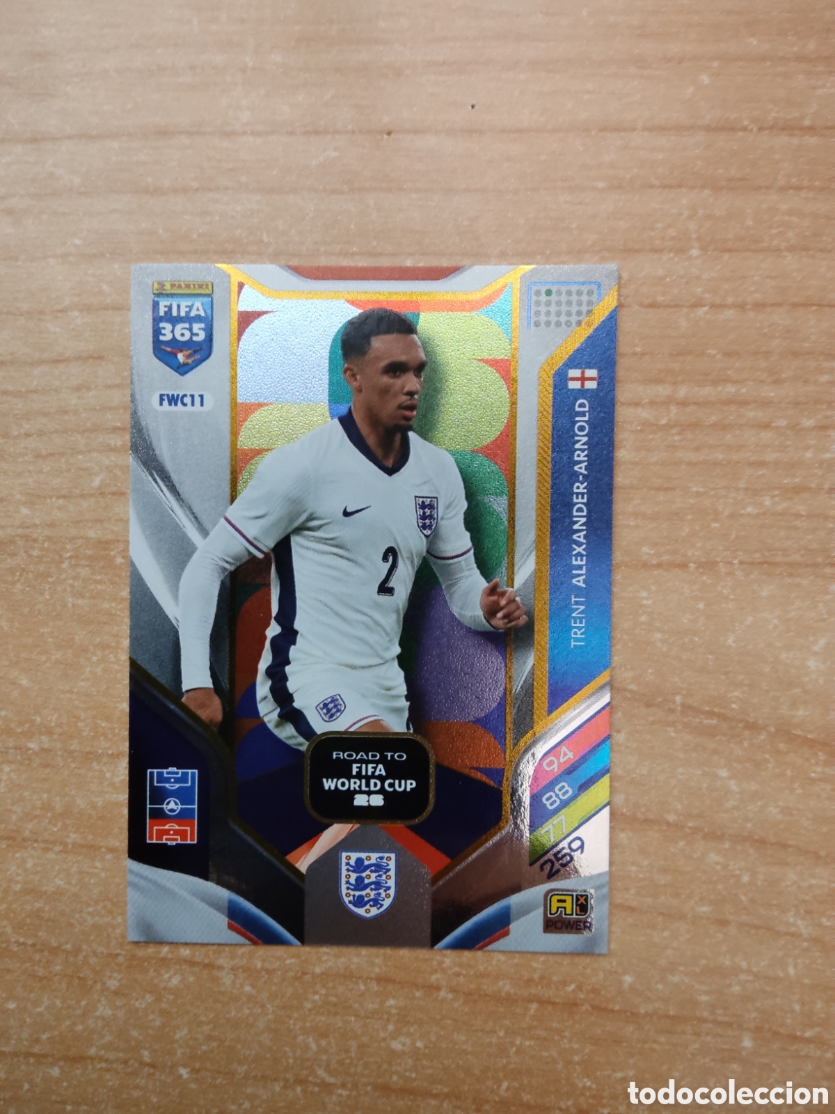 Cromos de f&uacute;tbol: FWC11 TRENT ALEXANDER ARNOLD INGLATERRA ROAD TO FIFA WORLD CUP FIFA 365 ADRENALYN 2026