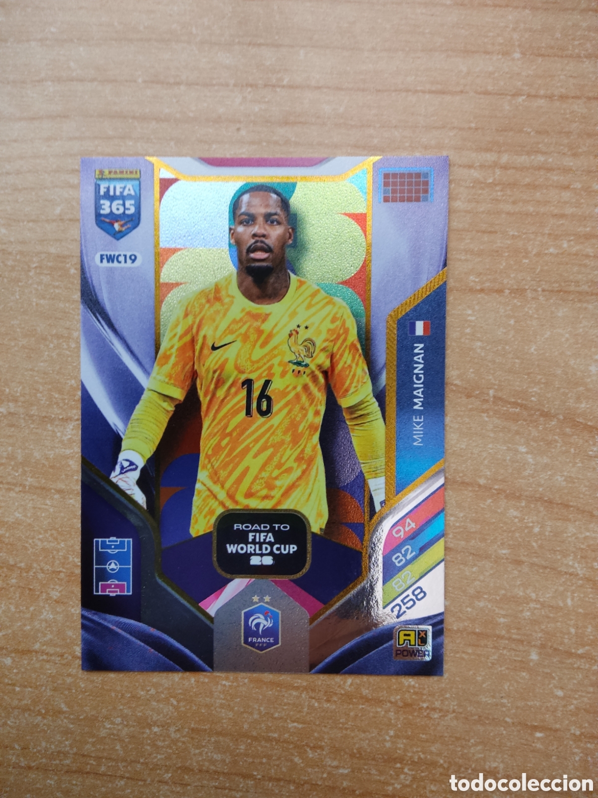Cromos de f&uacute;tbol: FWC19 MIKE MAIGNAN FRANCIA ROAD TO FIFA WORLD CUP FIFA 365 ADRENALYN 2026