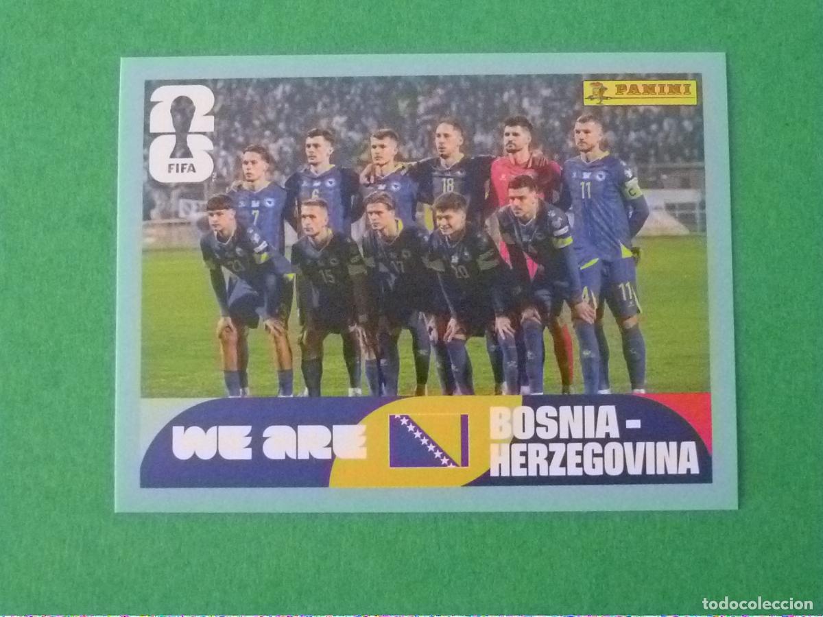 Cromos de f&uacute;tbol: CROMO FUTBOL ALINEACION BOSNIA-HERZEGOVINA SIN PEGAR N&ordm; 13 BIH 13 MUNDIAL 2026 PANINI