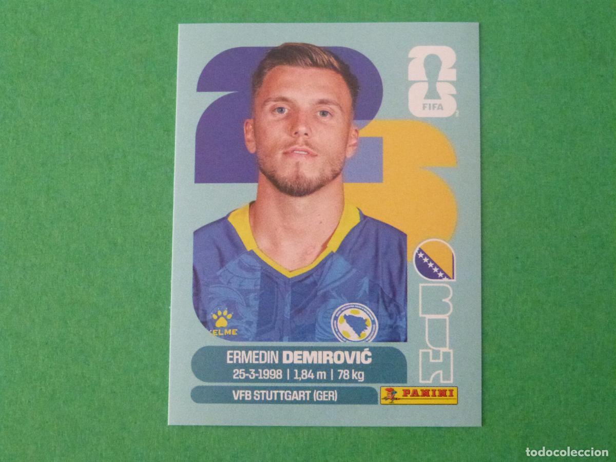 Cromos de f&uacute;tbol: CROMO FUTBOL DEMIROVIC BOSNIA-HERZEGOVINA SIN PEGAR N&ordm; 17 BIH 17 MUNDIAL 2026 PANINI