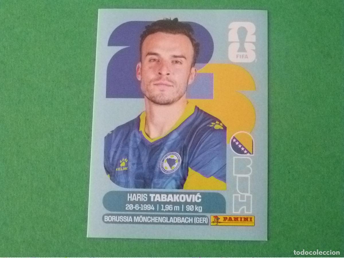Cromos de f&uacute;tbol: CROMO FUTBOL TABAKOVIC BOSNIA-HERZEGOVINA SIN PEGAR N&ordm; 20 BIH 20 MUNDIAL 2026 PANINI