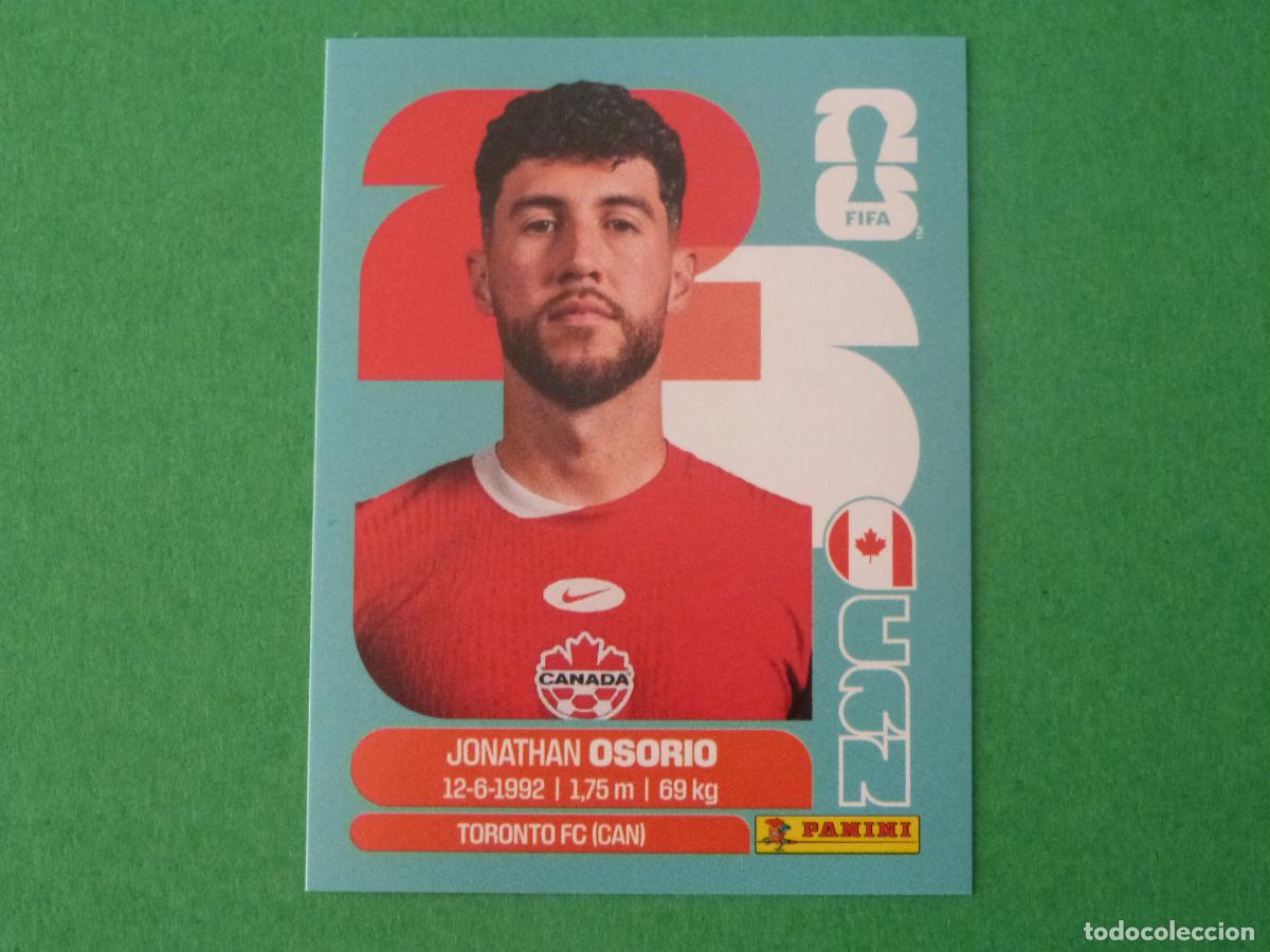 Cromos de f&uacute;tbol: CROMO FUTBOL OSORIO CANADA SIN PEGAR N&ordm; 12 CAN 12 MUNDIAL 2026 PANINI