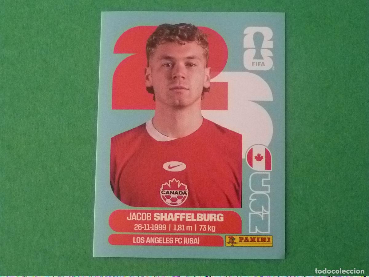Cromos de f&uacute;tbol: CROMO FUTBOL SHAFFELBURG CANADA SIN PEGAR N&ordm; 14 CAN 14 MUNDIAL 2026 PANINI