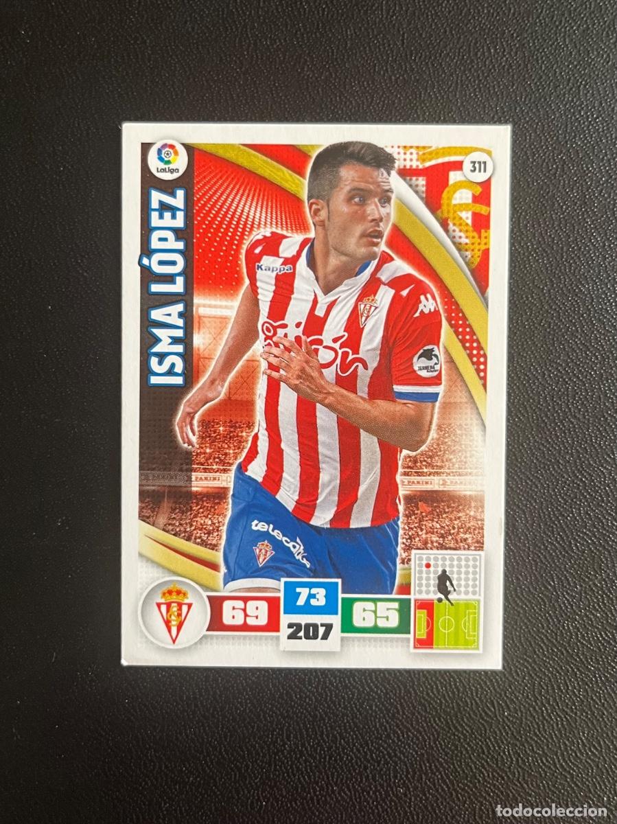 Cromos de f&uacute;tbol: 311 ISMA L&Oacute;PEZ REAL SPORTING DE GIJ&Oacute;N ADRENALYN 2015 2016 CROMO PANINI LA LIGA 15 16