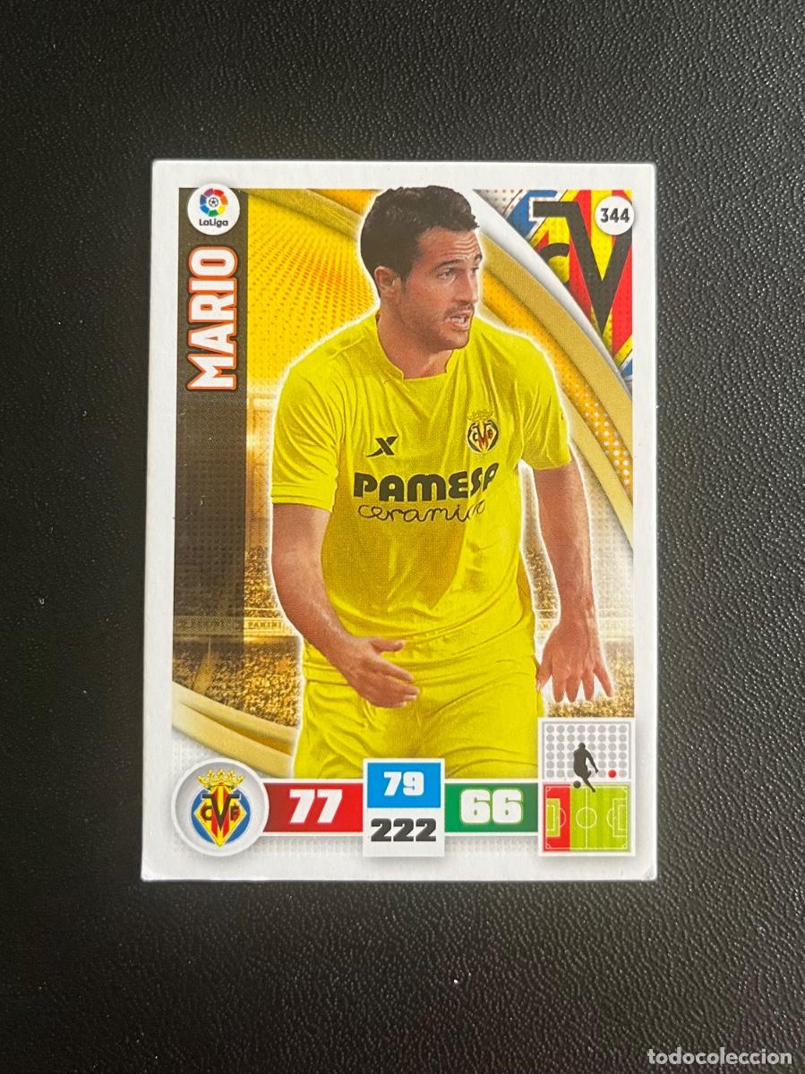 Cromos de f&uacute;tbol: 344 MARIO VILLARREAL CF ADRENALYN 2015 2016 CROMO PANINI LA LIGA 15 16