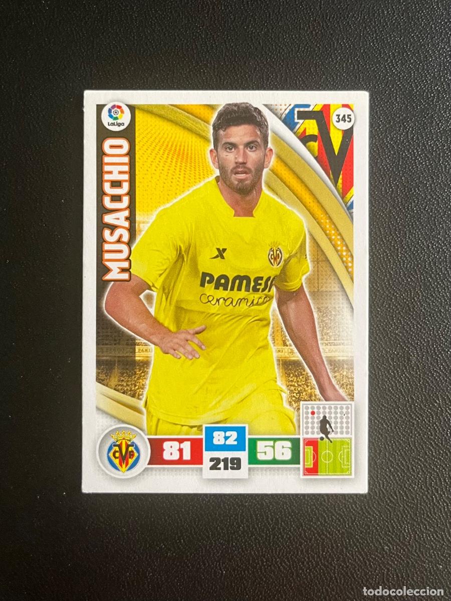 Cromos de f&uacute;tbol: 345 MUSACCHIO VILLARREAL CF ADRENALYN 2015 2016 CROMO PANINI LA LIGA 15 16