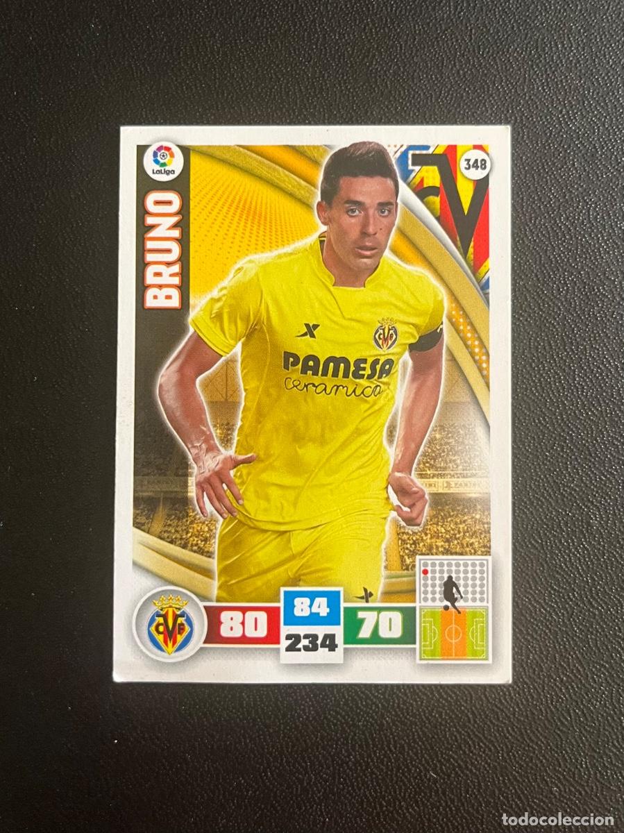 Cromos de f&uacute;tbol: 348 BRUNO VILLARREAL CF ADRENALYN 2015 2016 CROMO PANINI LA LIGA 15 16