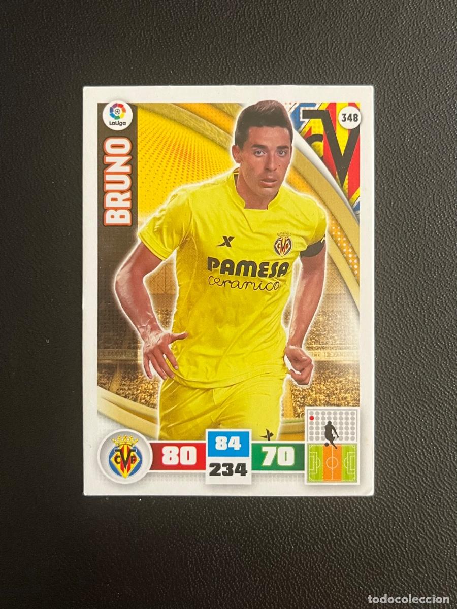 Cromos de f&uacute;tbol: 348 BRUNO VILLARREAL CF ADRENALYN 2015 2016 CROMO PANINI LA LIGA 15 16