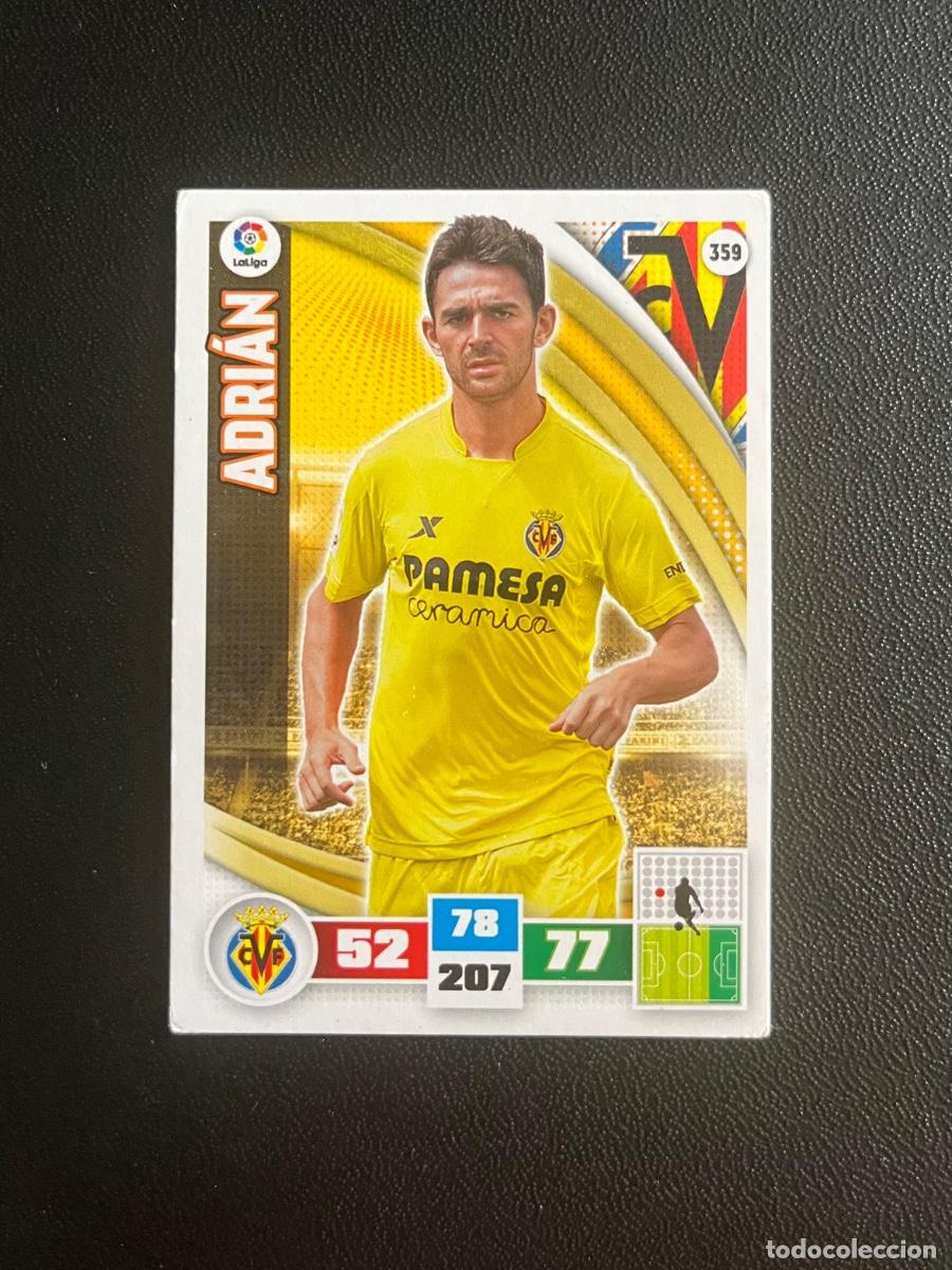 Cromos de f&uacute;tbol: 359 ADRI&Aacute;N VILLARREAL CF ADRENALYN 2015 2016 CROMO PANINI LA LIGA 15 16