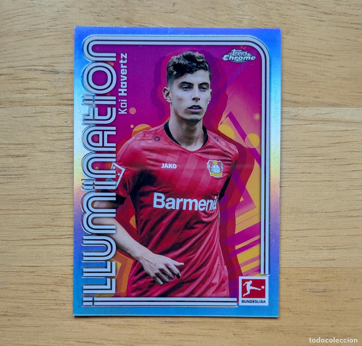 Cromos de f&uacute;tbol: TOPPS CHROME BUNDESLIGA 2025-2026 - KAI HAVERTZ - ILLUMINATION - BAYER LEVERKUSEN - ILU-10