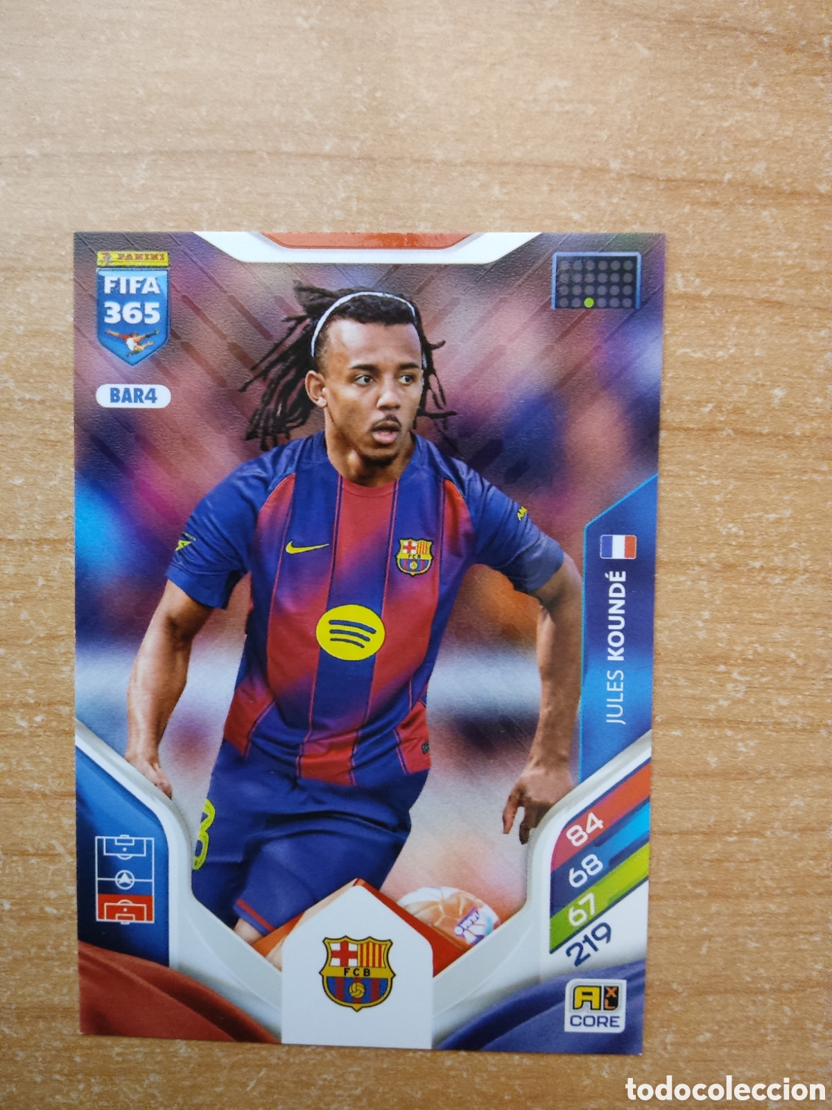 Cromos de f&uacute;tbol: BAR4 KOUNDE BARCELONA FIFA 365 ADRENALYN 2026