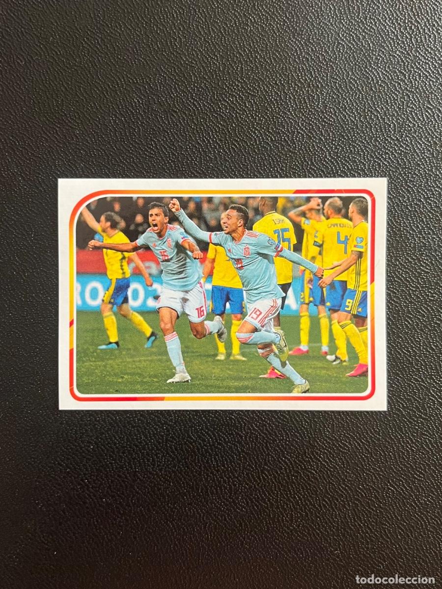 Fu&szlig;ball-Sticker: 12 RODRIGO RODRI GOL SUECIA EL &Aacute;LBUM DE LA SELECCI&Oacute;N CROMO PANINI CARREFOUR ESPA&Ntilde;A