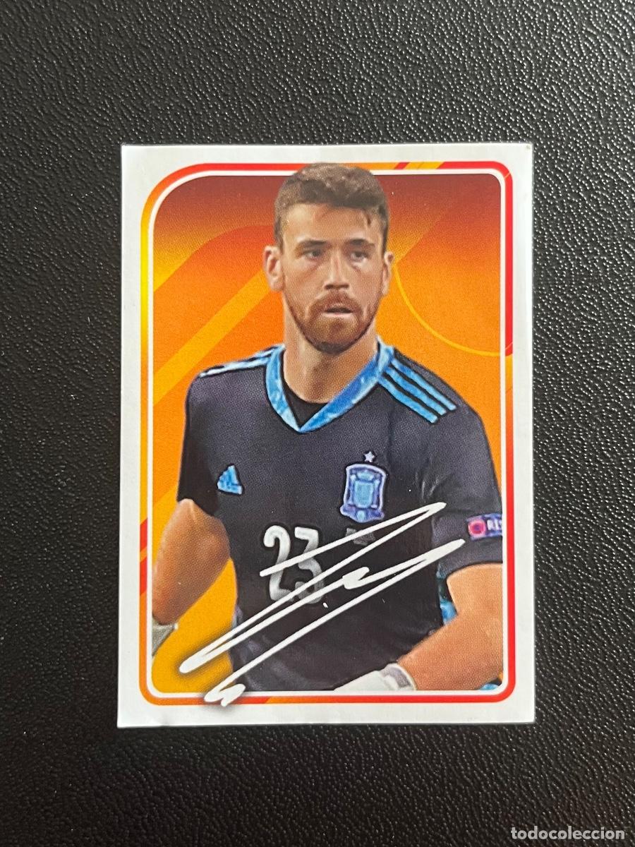 Fu&szlig;ball-Sticker: 16 UNAI SIM&Oacute;N AUT&Oacute;GRAFO FIRMA EL &Aacute;LBUM DE LA SELECCI&Oacute;N CROMO PANINI CARREFOUR ESPA&Ntilde;A