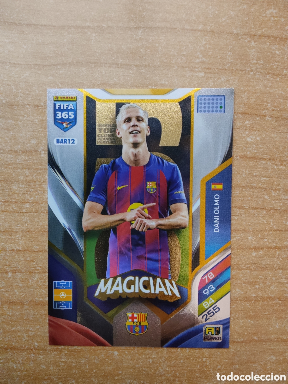 Cromos de f&uacute;tbol: BAR12 DANI OLMO MAGICIAN BARCELONA FIFA 365 ADRENALYN 2026
