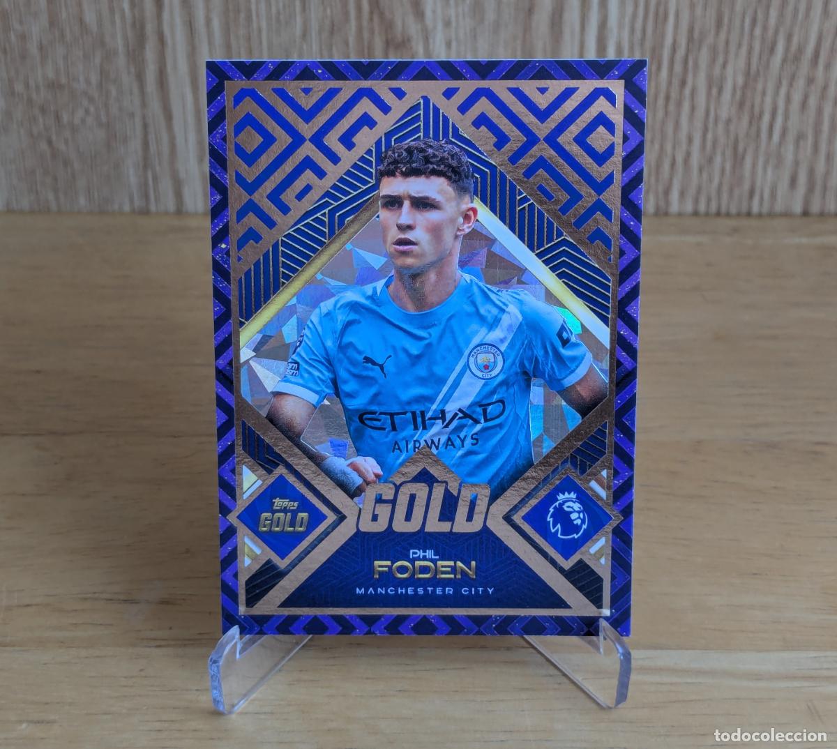 Cromos de f&uacute;tbol: TOPPS PREMIER LEAGUE GOLD 2025-2026 - PHIL FODEN - GOLD - MANCHESTER CITY