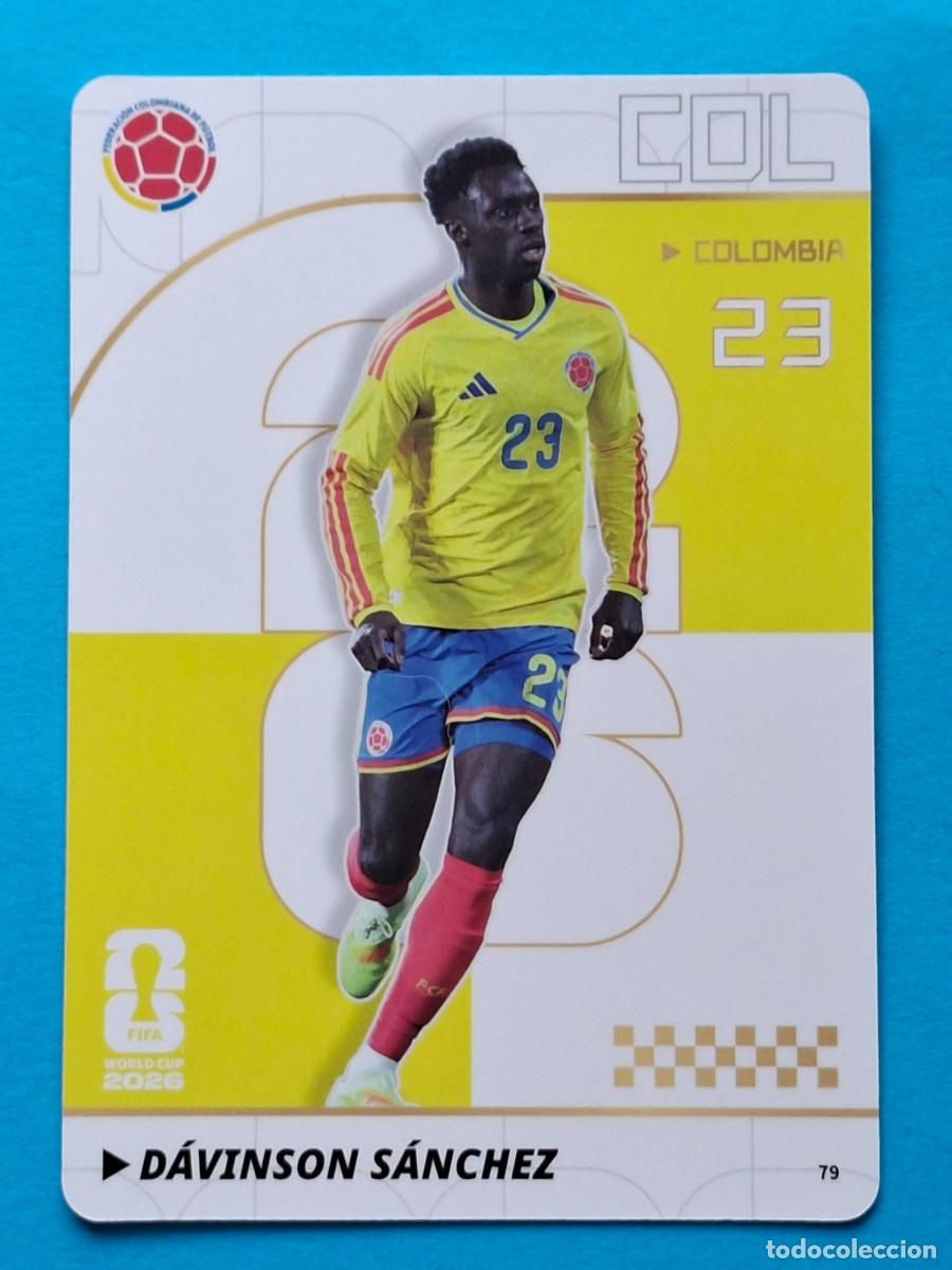 Cromos de f&uacute;tbol: #79 D&Aacute;VINSON S&Aacute;NCHEZ (Colombia) - PANINI KAYOU (China) FIFA World Cup 2026