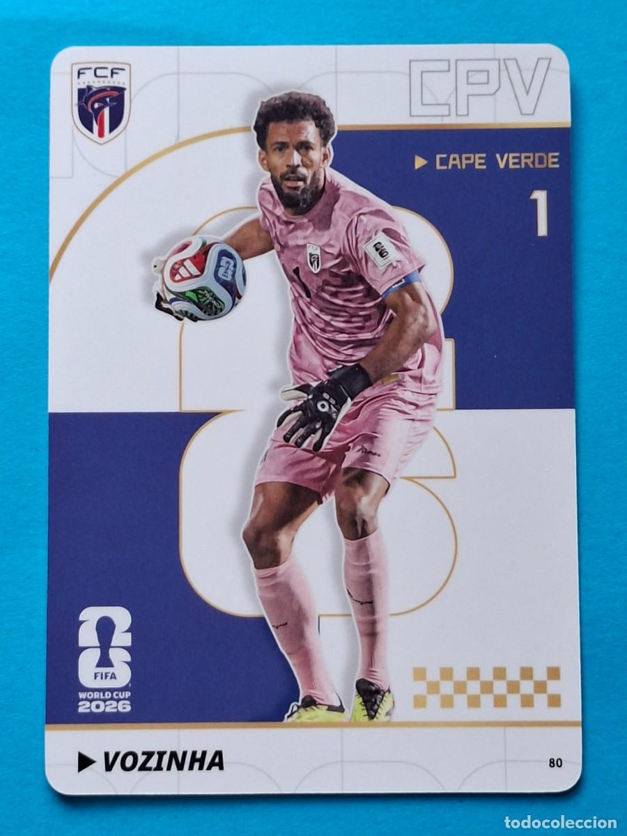 Cromos de f&uacute;tbol: #80 VOZINHA (Cape Verde) - PANINI KAYOU (China) FIFA World Cup 2026