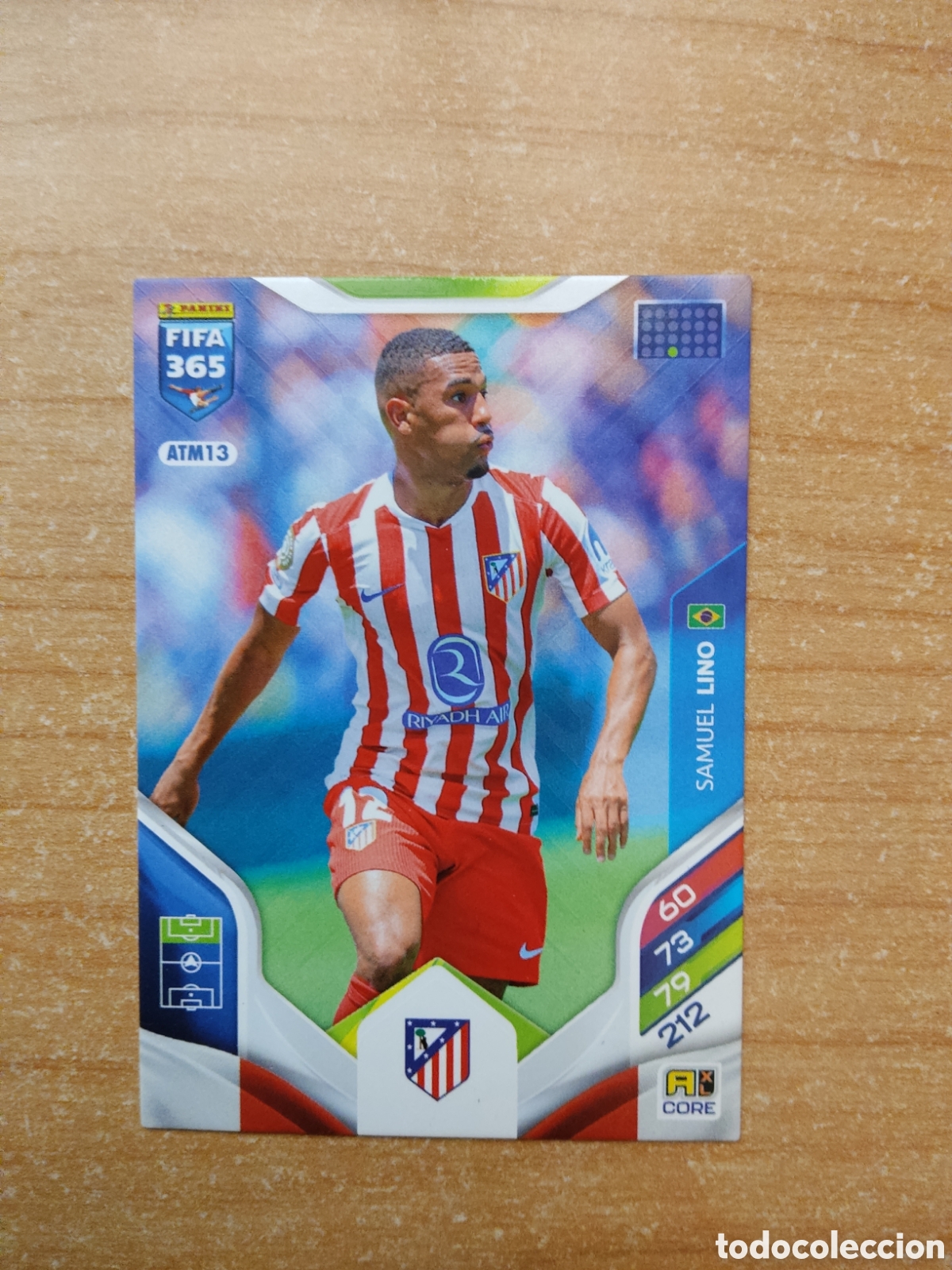 Cromos de f&uacute;tbol: ATM13 SAMUEL LINO ATLETICO MADRID FIFA 365 ADRENALYN 2026