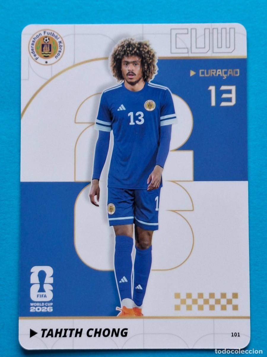 Cromos de f&uacute;tbol: #101 TAHITH CHONG (Cura&ccedil;ao) - PANINI KAYOU (China) FIFA World Cup 2026