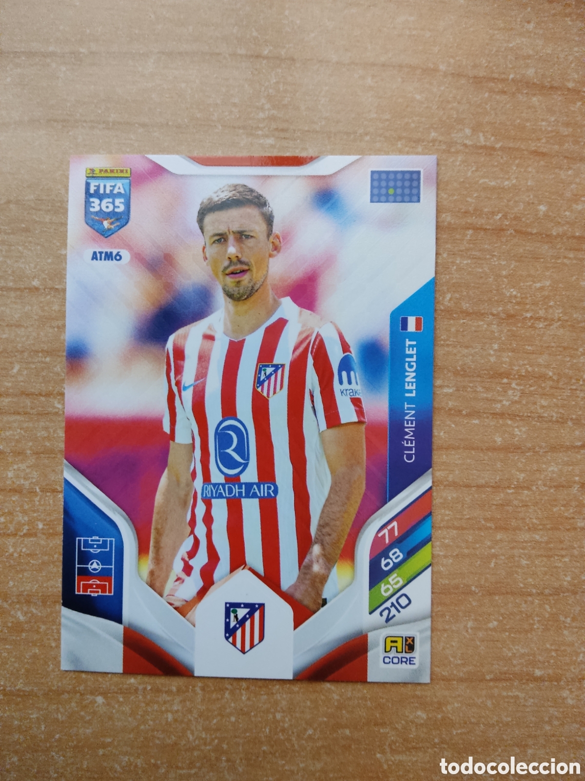 Cromos de f&uacute;tbol: ATM6 LENGLET ATLETICO MADRID FIFA 365 ADRENALYN 2026