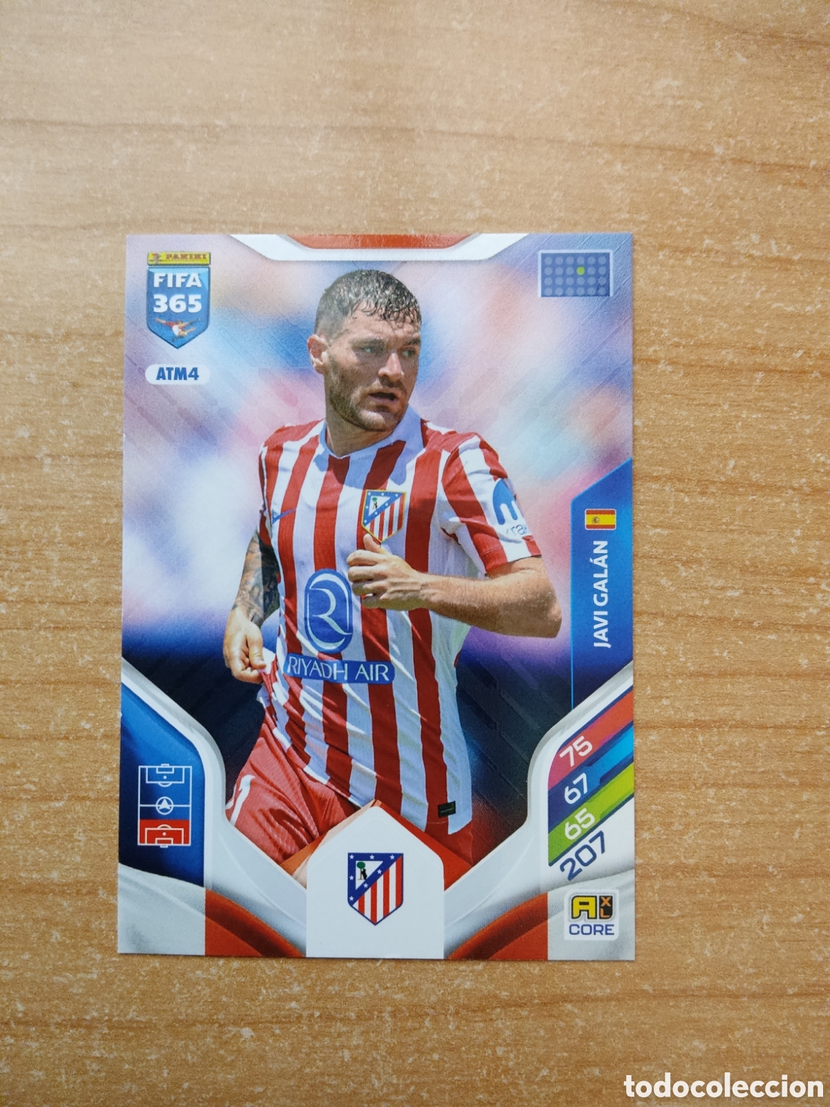 Cromos de f&uacute;tbol: ATM4 JAVI GALAN ATLETICO MADRID FIFA 365 ADRENALYN 2026