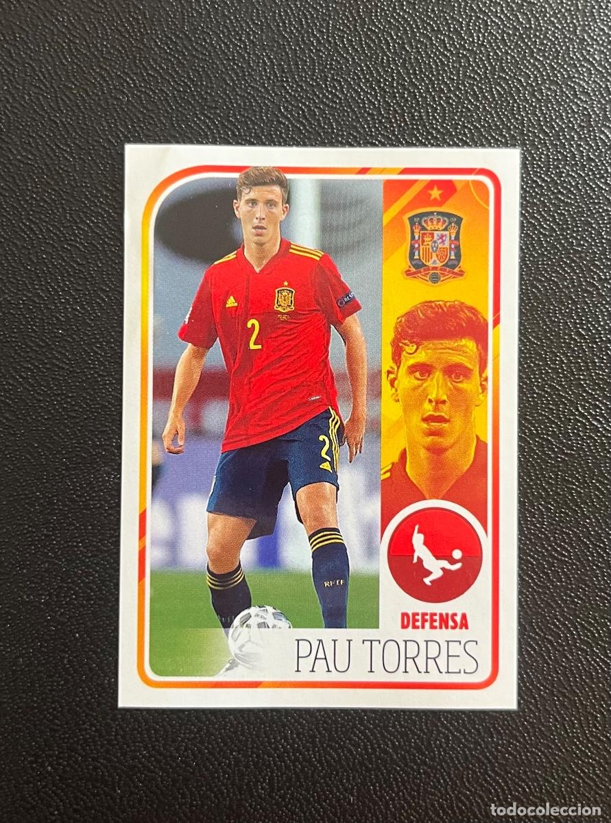 Cromos de f&uacute;tbol: 31 PAU TORRES EL &Aacute;LBUM DE LA SELECCI&Oacute;N CROMO PANINI CARREFOUR ESPA&Ntilde;A