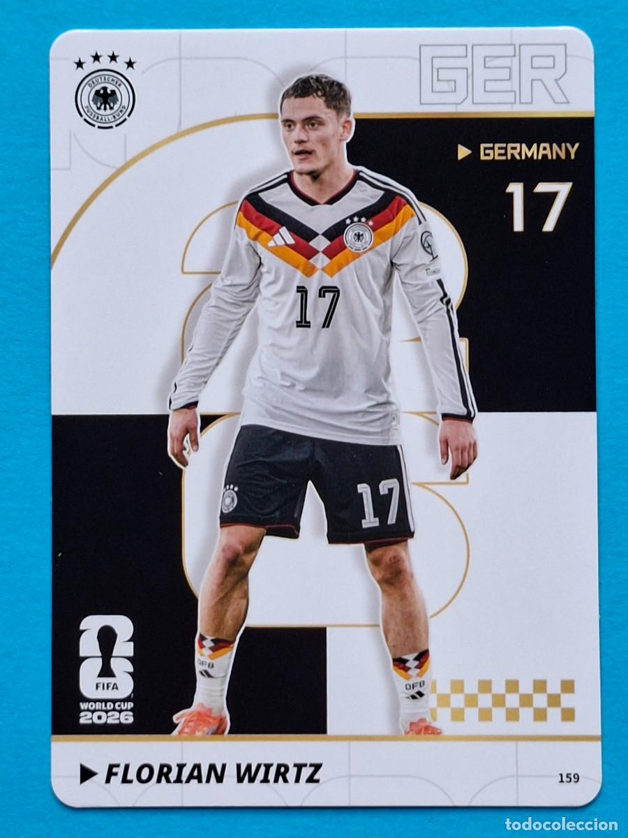 Cromos de f&uacute;tbol: #159 FLORIAN WIRTZ (Germany) - PANINI KAYOU (China) FIFA World Cup 2026