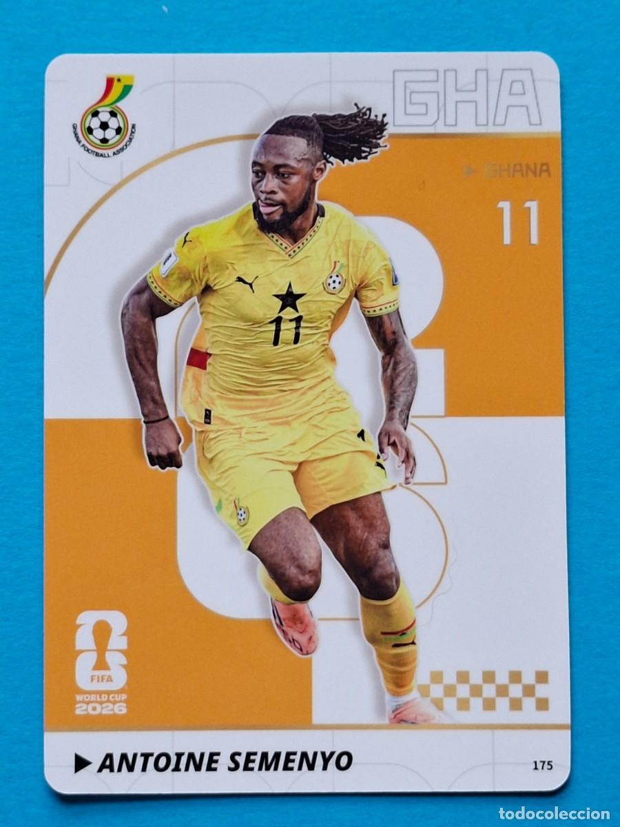 Cromos de f&uacute;tbol: #175 ANTOINE SEMENYO (Ghana) - PANINI KAYOU (China) FIFA World Cup 2026
