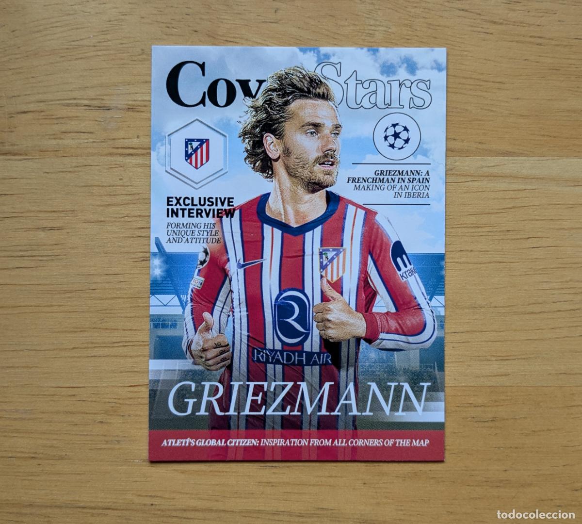 Cromos de f&uacute;tbol: TOPPS UCC FLAGSHIP 2024-2025 - GRIEZMANN - COVER STARS - ATLETICO DE MADRID - CS-7