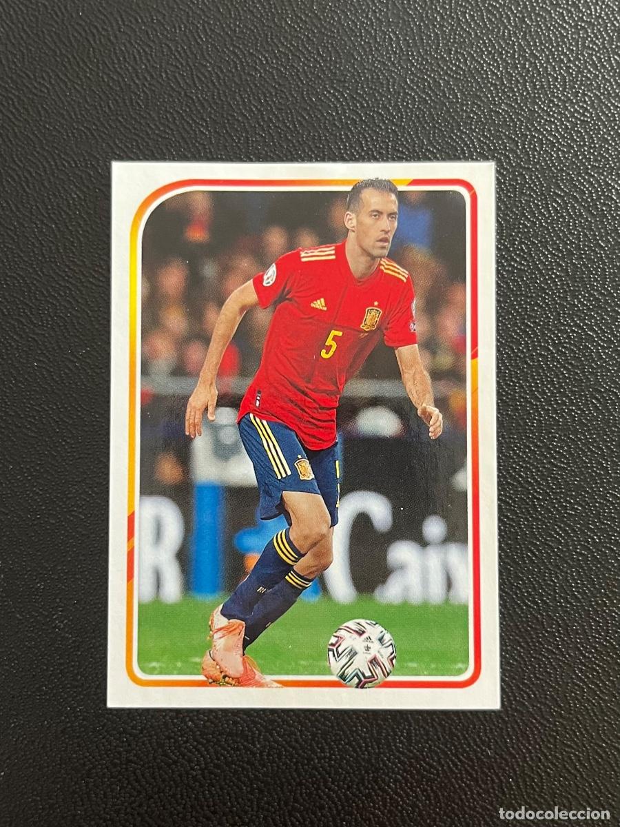 Cromos de f&uacute;tbol: 42 SERGIO BUSQUETS EL &Aacute;LBUM DE LA SELECCI&Oacute;N CROMO PANINI CARREFOUR ESPA&Ntilde;A