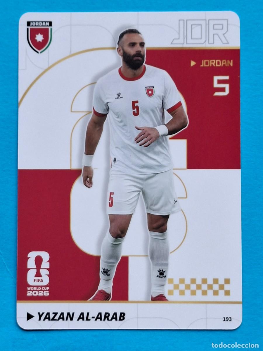Cromos de f&uacute;tbol: #193 YAZAN AL-ARAB (Jordan) - PANINI KAYOU (China) FIFA World Cup 2026