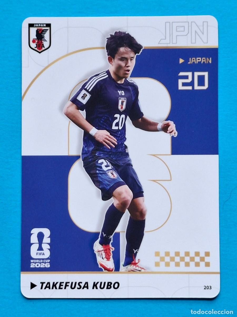 Cromos de f&uacute;tbol: #203 TAKEFUSA KUBO (Japan) - PANINI KAYOU (China) FIFA World Cup 2026