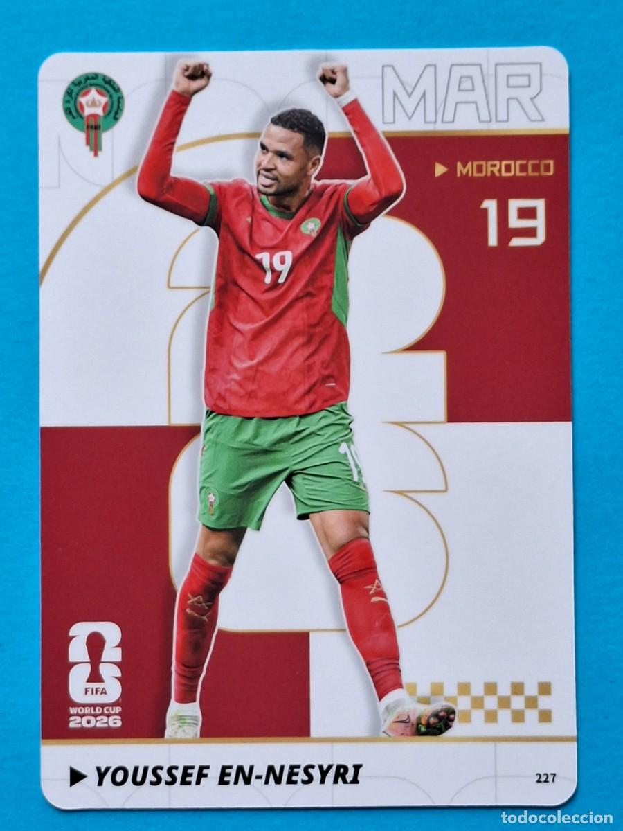 Football Stickers: #227 YOUSSEF EN-NESYRI (Morocco) - PANINI KAYOU (China) FIFA World Cup 2026