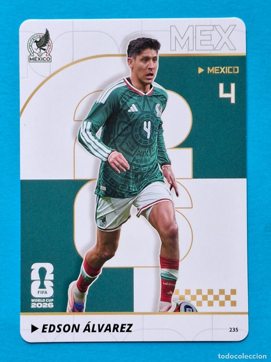 Football Stickers: #235 EDSON &Aacute;LVAREZ (Mexico) - PANINI KAYOU (China) FIFA World Cup 2026