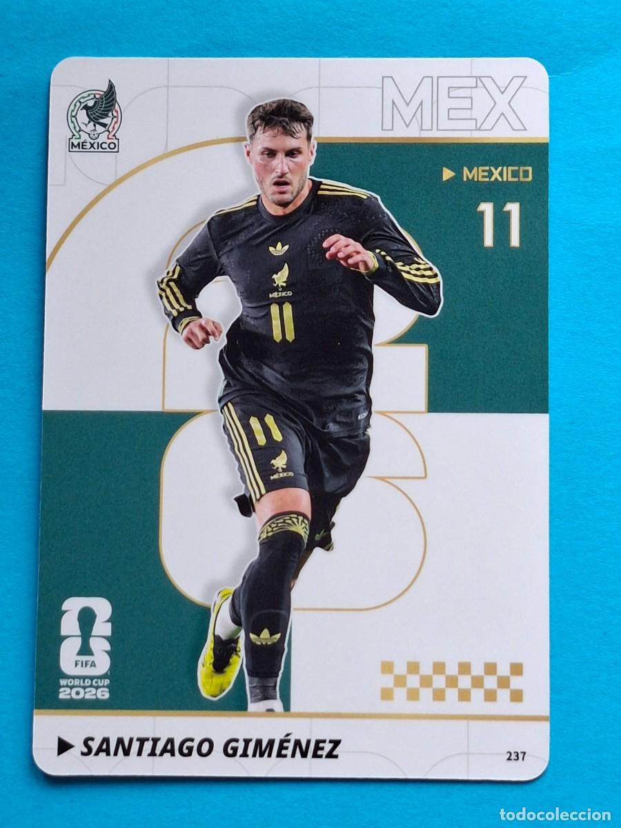 Football Stickers: #237 SANTIAGO GIM&Eacute;NEZ (Mexico) - PANINI KAYOU (China) FIFA World Cup 2026