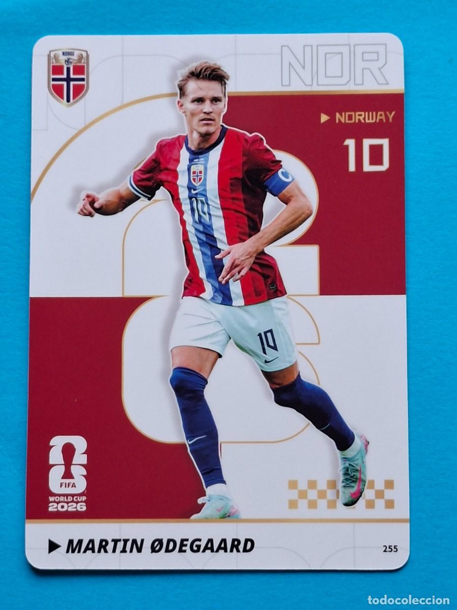 Football Stickers: #255 MARTIN &Oslash;DEGAARD (Norway) - PANINI KAYOU (China) FIFA World Cup 2026