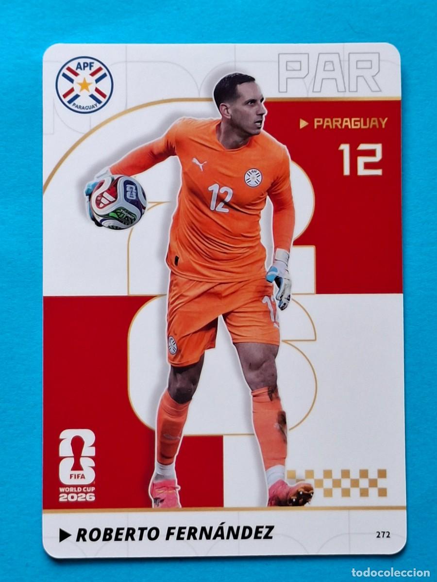 Football Stickers: #272 ROBERTO FERN&Aacute;NDEZ (Paraguay) - PANINI KAYOU (China) FIFA World Cup 2026