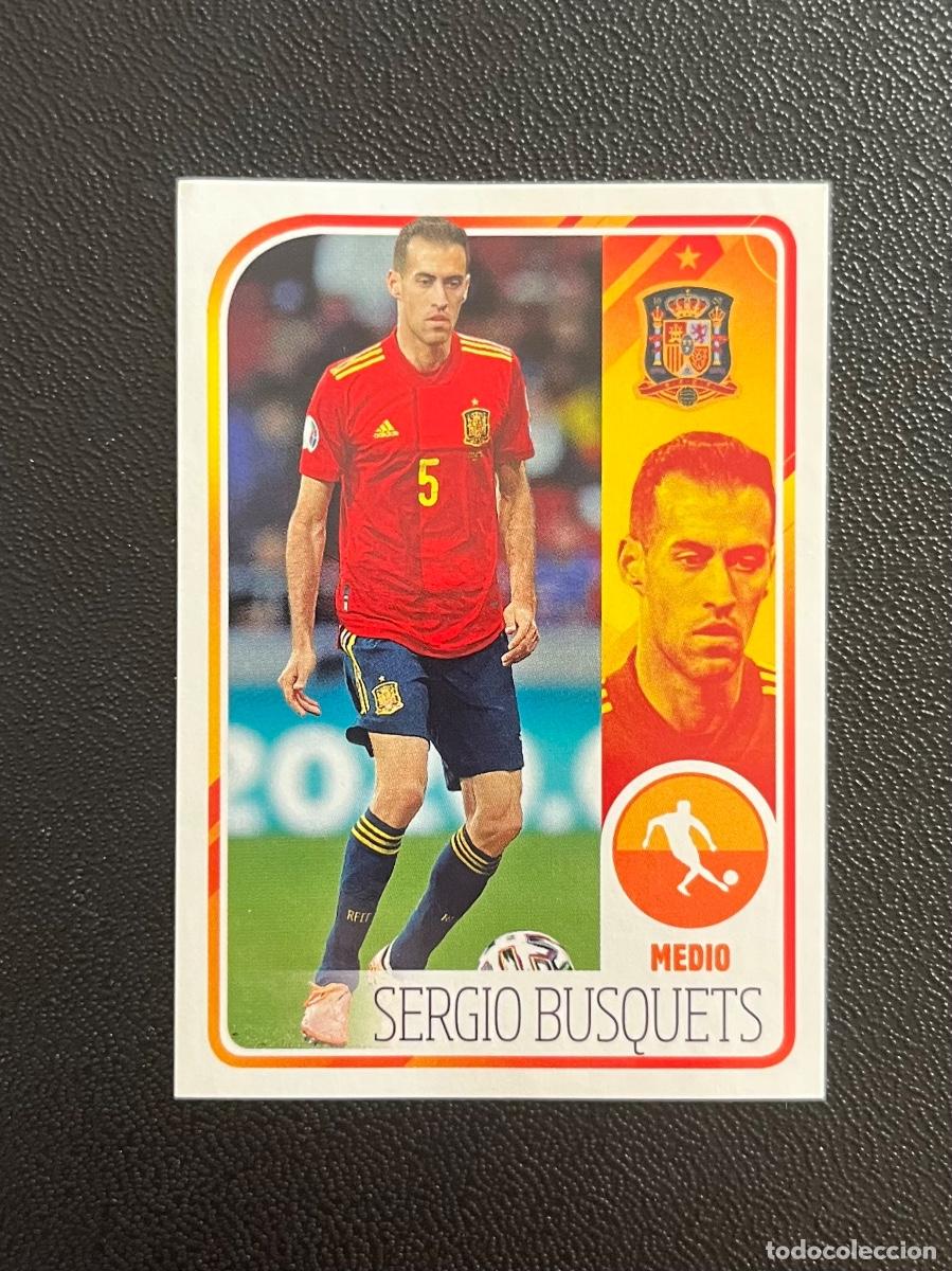 Fu&szlig;ball-Sticker: 43 SERGIO BUSQUETS EL &Aacute;LBUM DE LA SELECCI&Oacute;N CROMO PANINI CARREFOUR ESPA&Ntilde;A