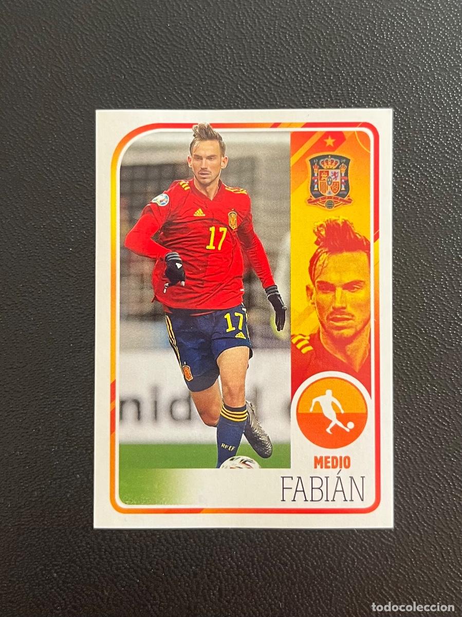 Cromos de f&uacute;tbol: 51 FABI&Aacute;N RUIZ EL &Aacute;LBUM DE LA SELECCI&Oacute;N CROMO PANINI CARREFOUR ESPA&Ntilde;A