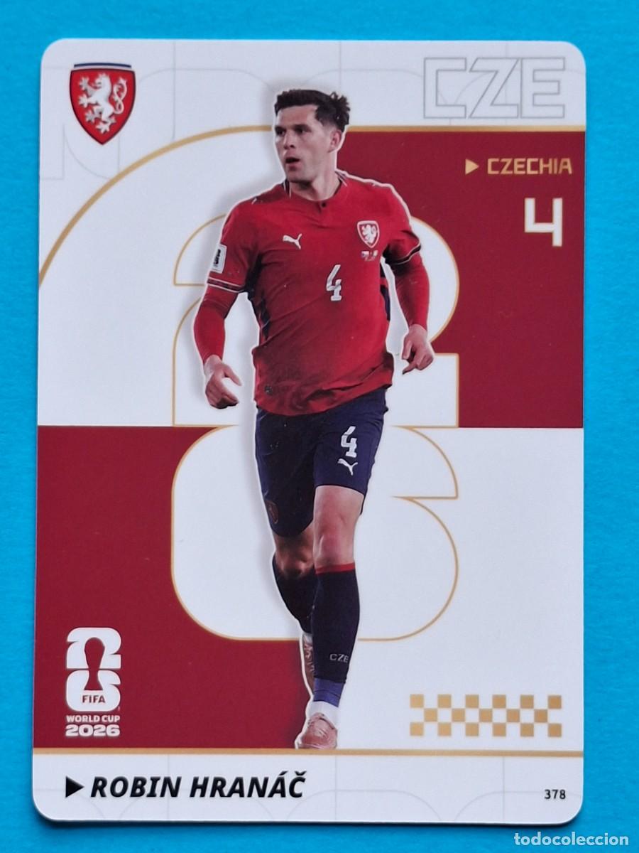 Cromos de f&uacute;tbol: #378 ROBIN HRAN&Aacute;Č (Czechia) - PANINI KAYOU (China) FIFA World Cup 2026