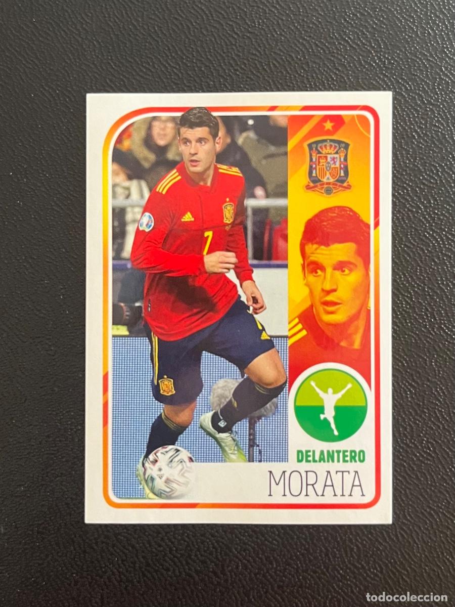 Cromos de f&uacute;tbol: 67 &Aacute;LVARO MORATA EL &Aacute;LBUM DE LA SELECCI&Oacute;N CROMO PANINI CARREFOUR ESPA&Ntilde;A