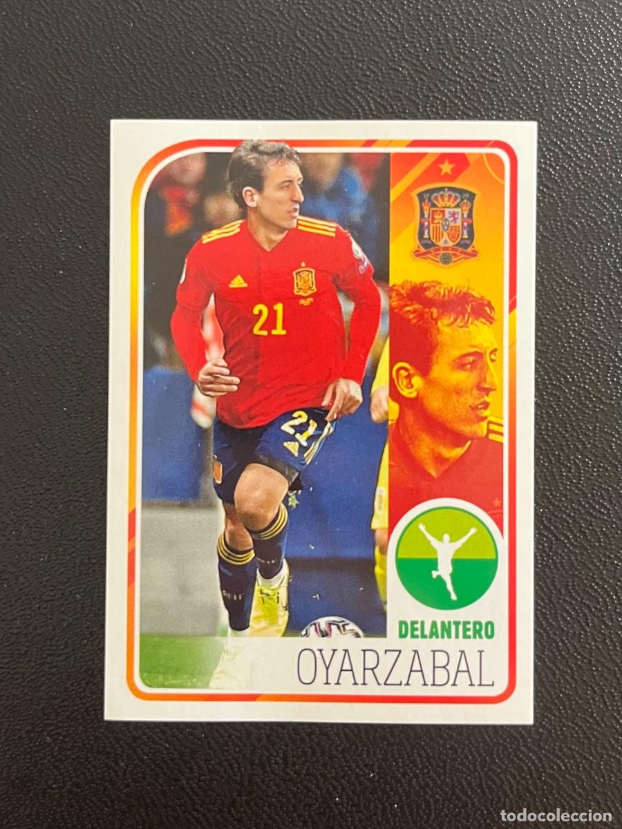 Cromos de f&uacute;tbol: 73 MIKEL OYARZ&Aacute;BAL EL &Aacute;LBUM DE LA SELECCI&Oacute;N CROMO PANINI CARREFOUR ESPA&Ntilde;A