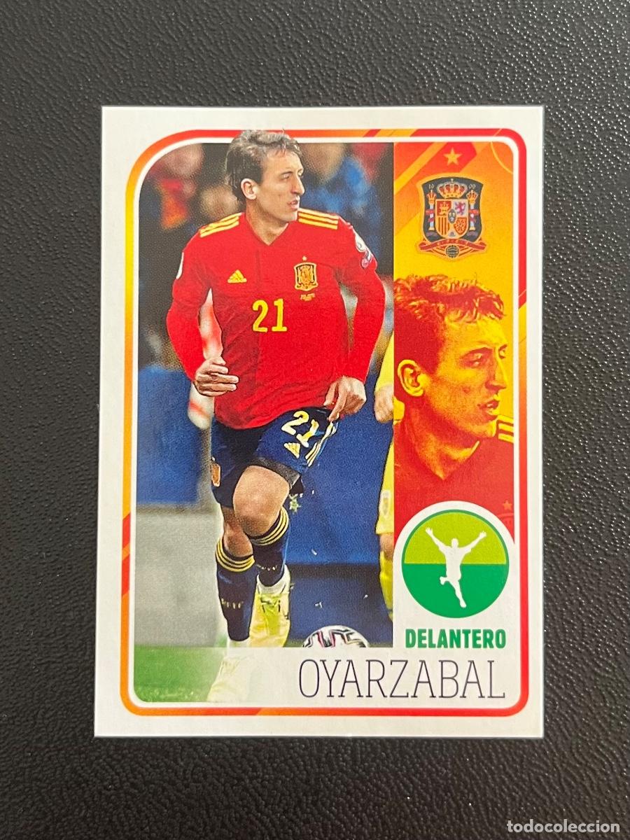 Cromos de f&uacute;tbol: 73 MIKEL OYARZ&Aacute;BAL EL &Aacute;LBUM DE LA SELECCI&Oacute;N CROMO PANINI CARREFOUR ESPA&Ntilde;A