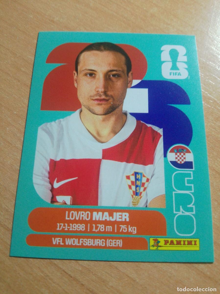 Cromos de f&uacute;tbol: MAJER CROACIA CRO 12 MUNDIAL FIFA WORLD CUP 2026 26 PANINI STICKERS NUEVO
