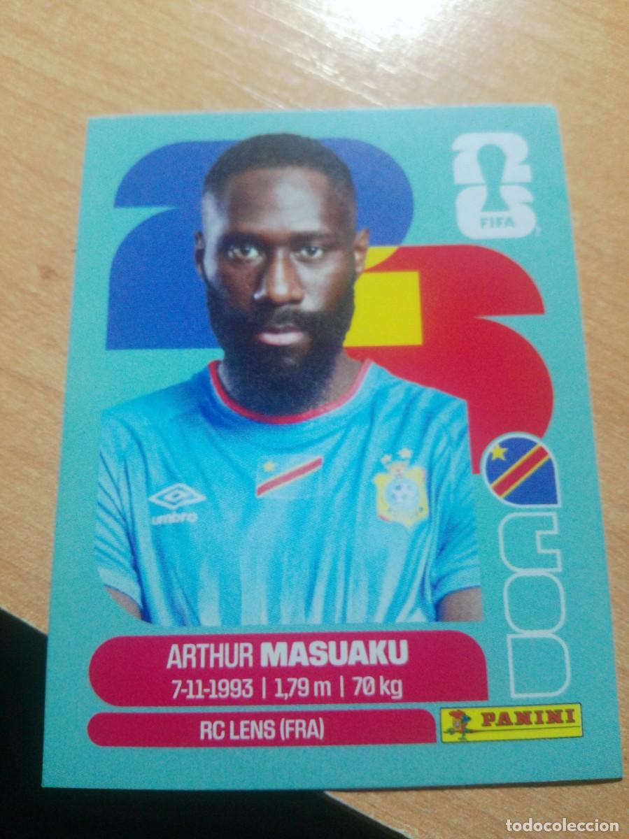 Cromos de f&uacute;tbol: MASUAKU CONGO COD 5 MUNDIAL FIFA WORLD CUP 2026 26 PANINI STICKERS NUEVO