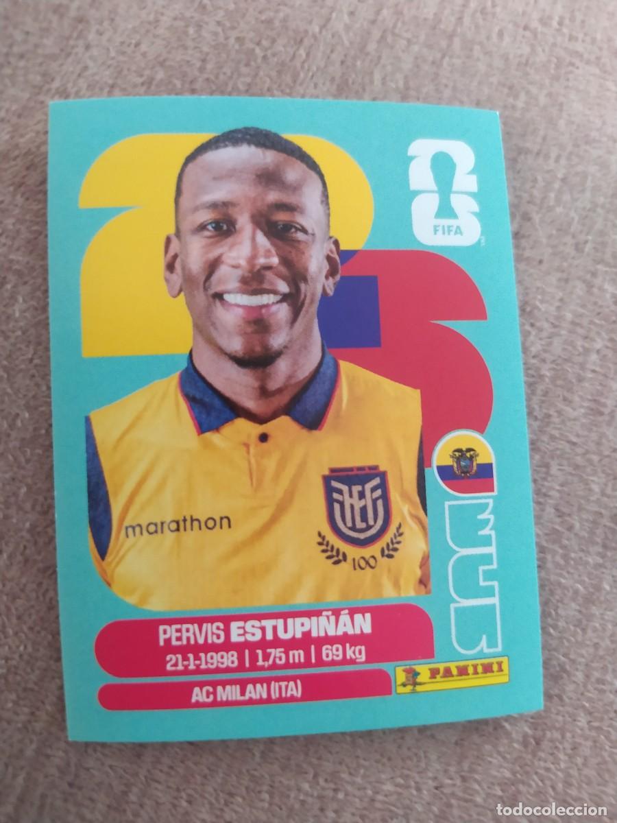 Cartes &agrave; collectionner de Football: ECU 05 ECU5 Pervis ESTUPI&Ntilde;AN 5 Ecuador Mundial 2026 Panini