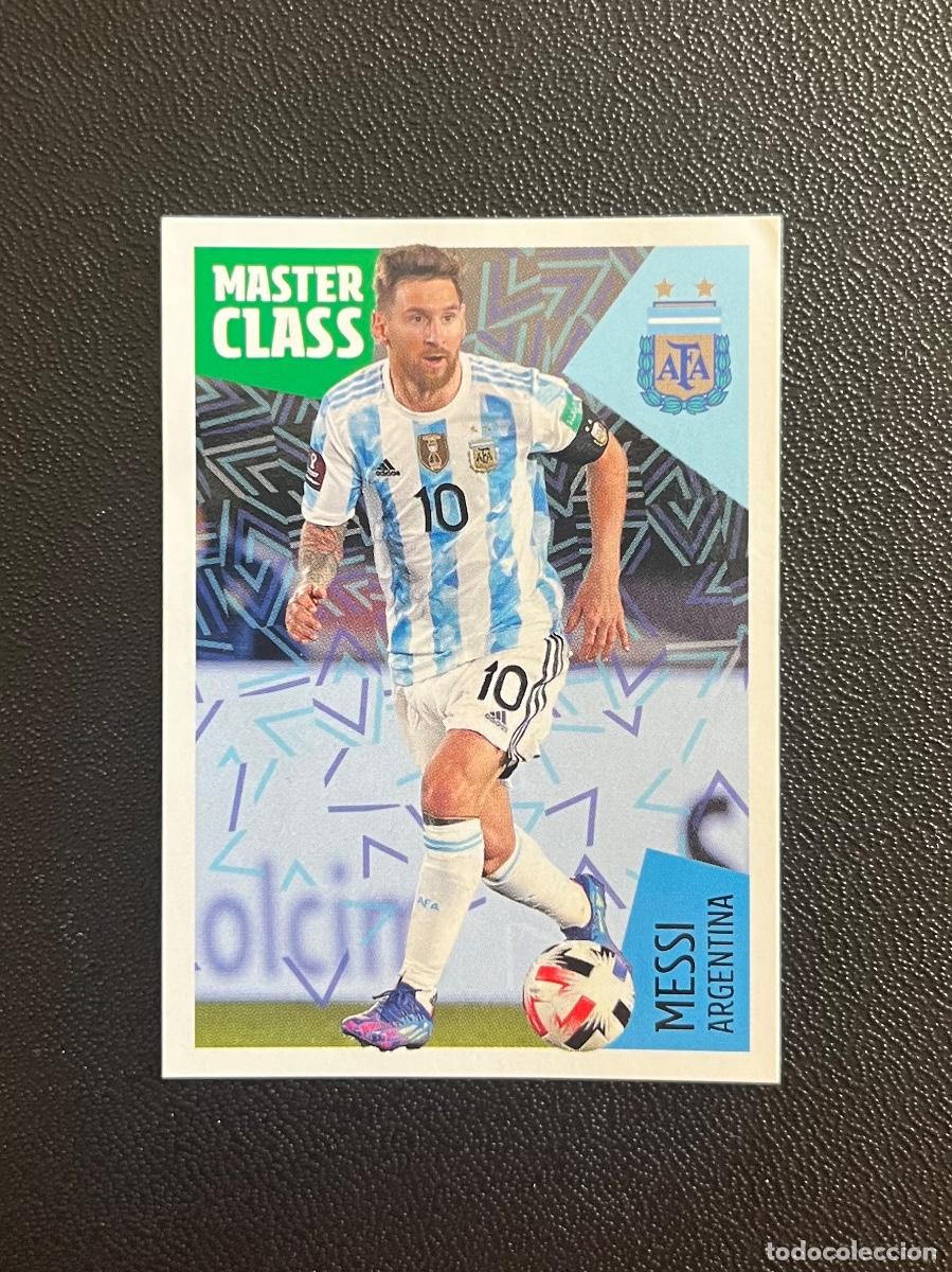 Fu&szlig;ball-Sticker: 61 LEO MESSI MASTER CLASS ARGENTINA LOS &Iacute;DOLOS DE LA ROJA CROMO PANINI CARREFOUR ESPA&Ntilde;A