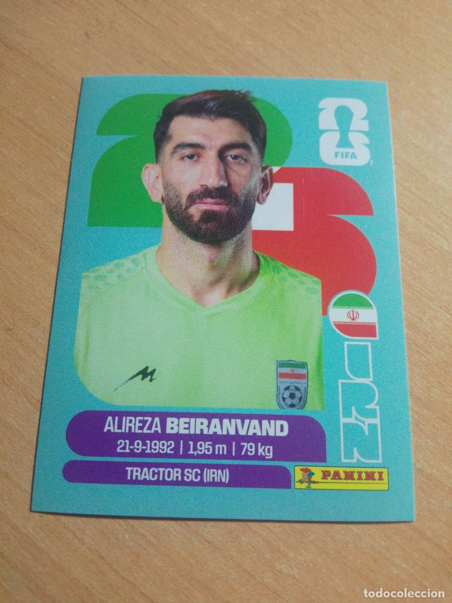Cromos de f&uacute;tbol: IRN 2 ALIREZA BEIRANVAND IRAN MUNDIAL FIFA WORLD CUP 2026 26 PANINI STICKERS NUEVO