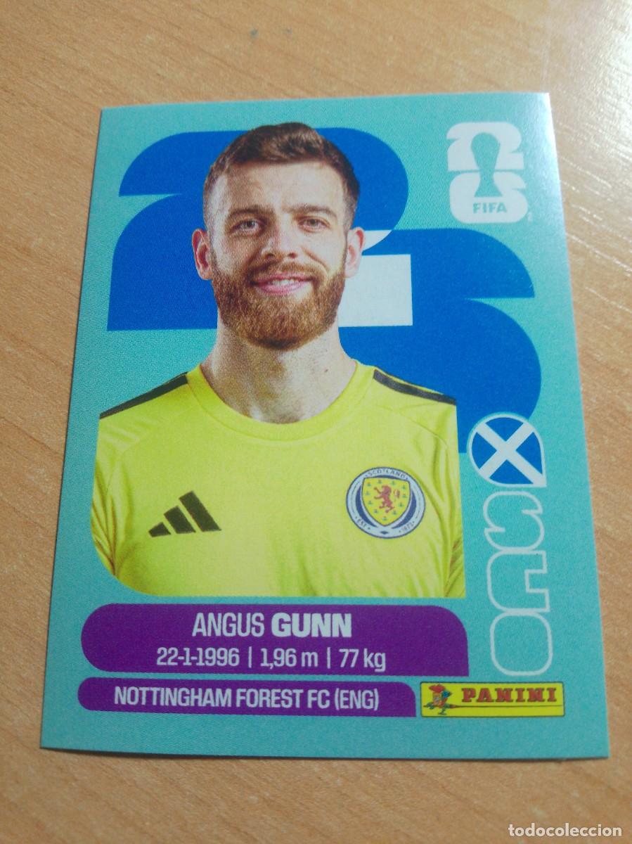 Cromos de f&uacute;tbol: GUNN ESCOCIA SCO 2 MUNDIAL FIFA WORLD CUP 2026 26 PANINI STICKERS NUEVO